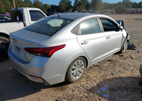 2018 Hyundai Accent Se from USA, damaged, VIN 3KPC24A34JE024334